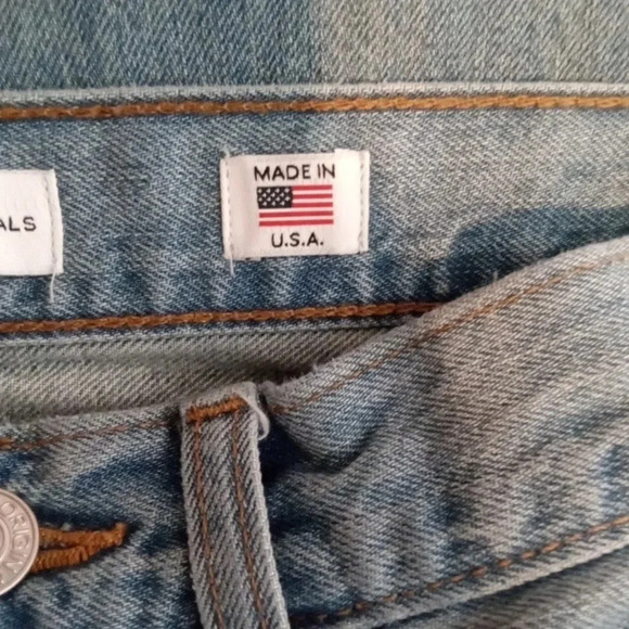 RE/ done made in USA button fly High rise women's jeans size 25 - Picture 6 of 11